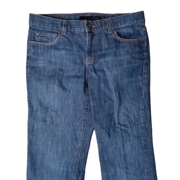 Calvin Klein Jeans, Dark Blue Denim, Bootcut, 29/8 Actual: 33W x 28.5L - Picture 4 of 11